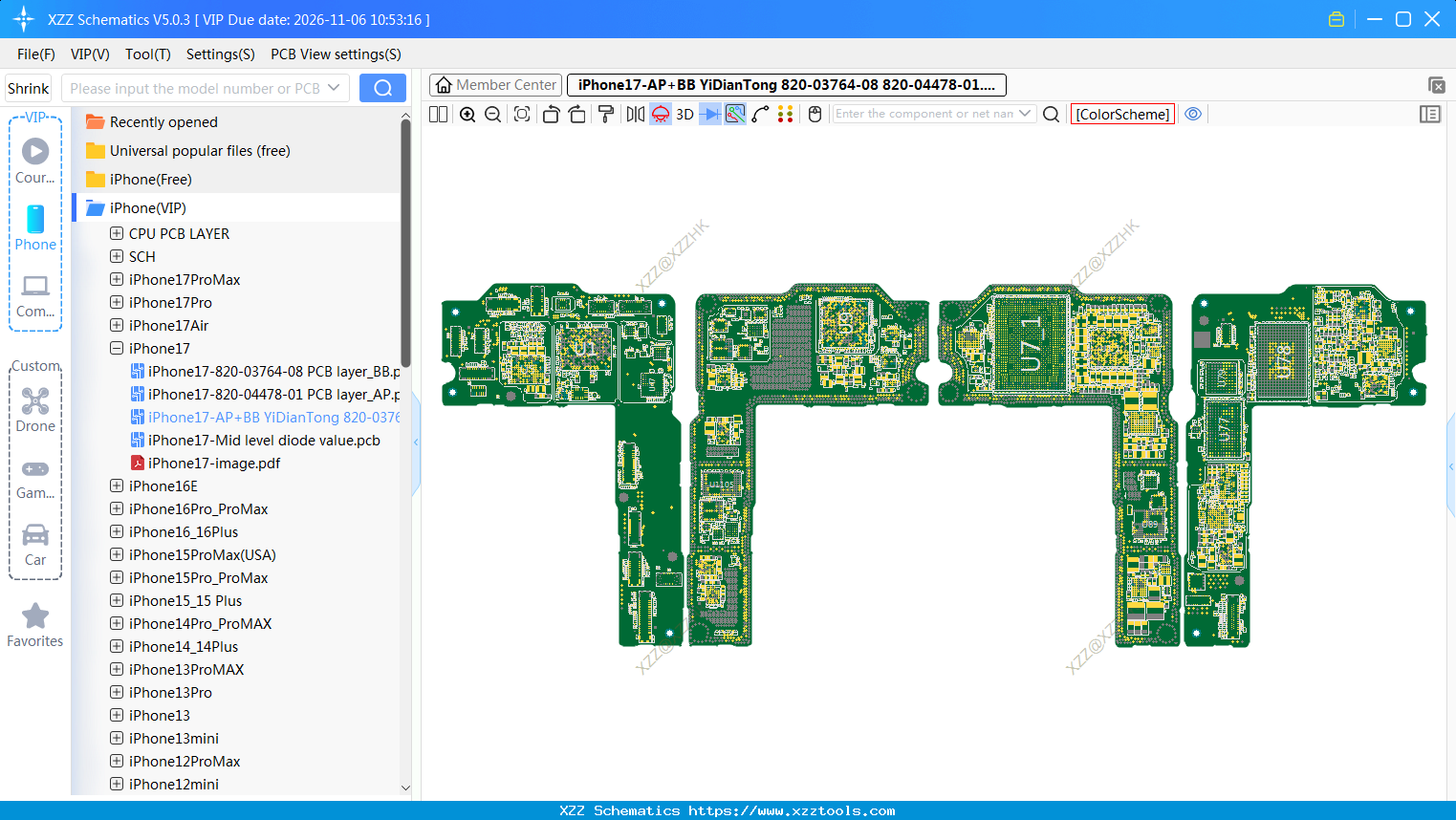 IPhone17-AP+BB bitmap 820-03764-08 820-04478-01